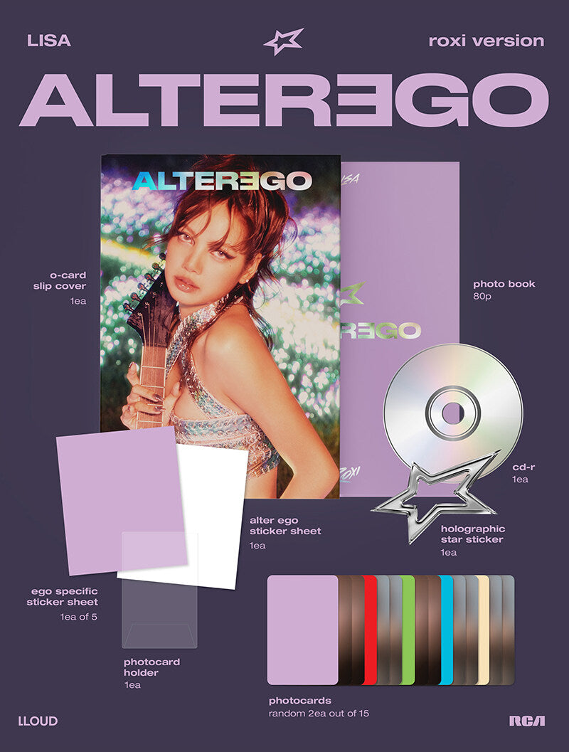 LISA – Alter Ego (Ego Photobook ver.) (Random ver.)