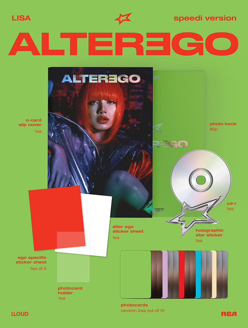 LISA – Alter Ego (Ego Photobook ver.) (Random ver.)