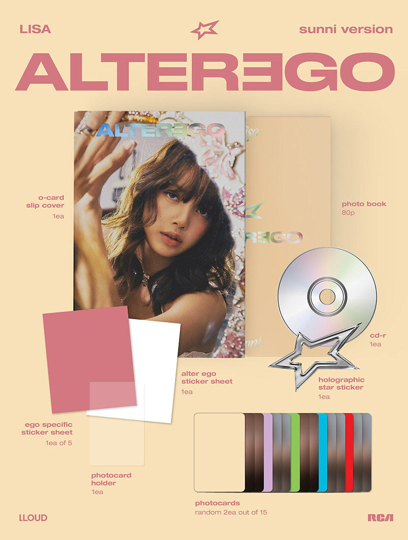 LISA – Alter Ego (Ego Photobook ver.) (Random ver.)