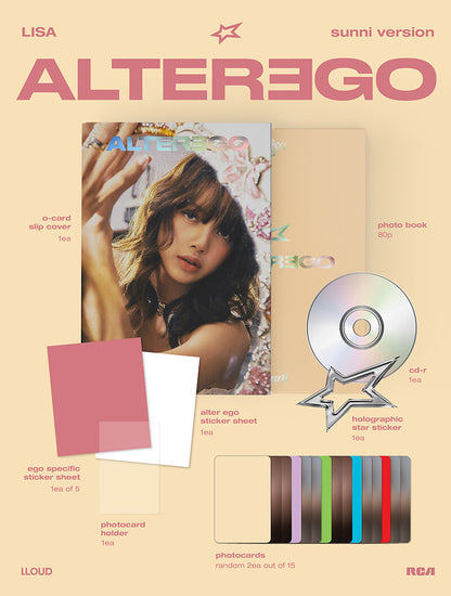 LISA – Alter Ego (Ego Photobook ver.) (Random ver.)