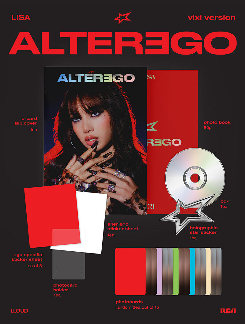 LISA – Alter Ego (Ego Photobook ver.) (Random ver.)