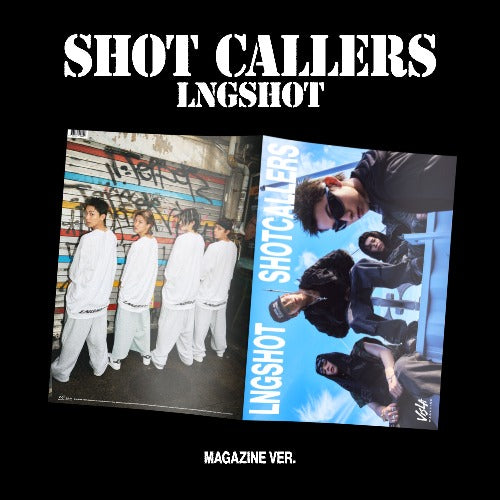 LNGSHOT 1st EP - SHOT CALLERS (Magazine Ver.)