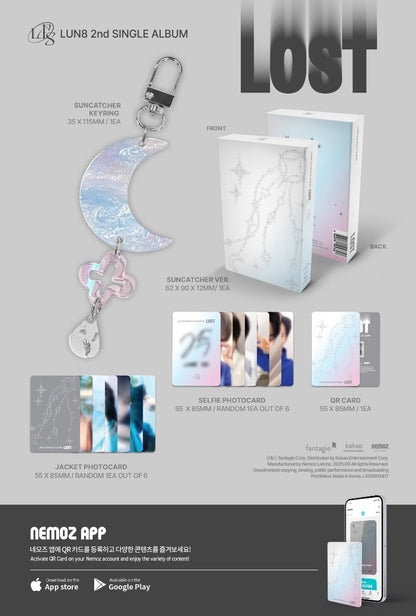 LUN8 – 2nd Single Album - LOST (SUNCATCHER Ver.) (NEMO Ver.)