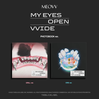 MEOVV 1st EP Album – MY EYES OPEN VVIDE (Photobook Ver.) (Random)