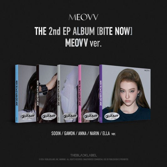 PRE-ORDER: MEOVV The 2nd EP Album - BITE NOW (MEOVV Ver.) (Random)
