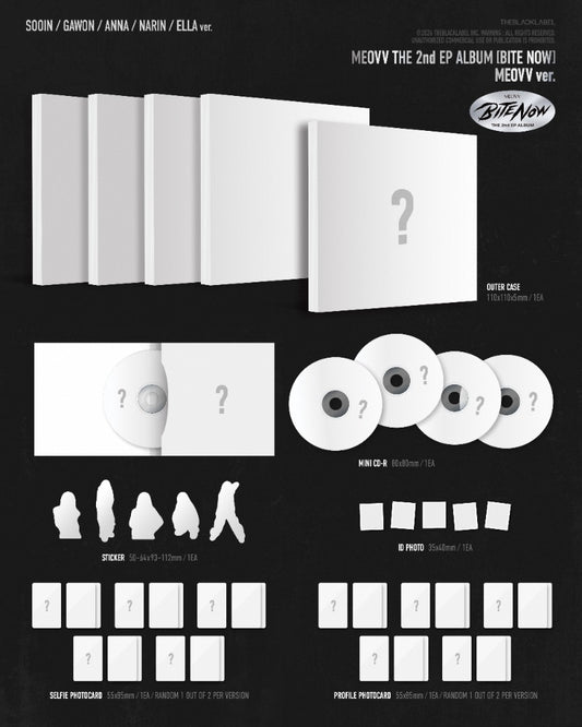 PRE-ORDER: MEOVV The 2nd EP Album - BITE NOW (MEOVV Ver.) (Random)