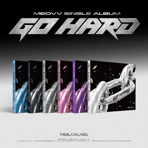 PRE-ORDER: MEOVV 1st Single Album - GO HARD (Random)