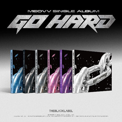 PRE-ORDER: MEOVV 1st Single Album - GO HARD (Random)