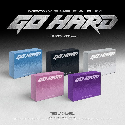 PRE-ORDER: MEOVV 1st Single Album - GO HARD (HARD KIT Ver.) (Random)