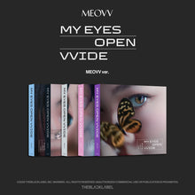 Load image into Gallery viewer, PRE-ORDER: MEOVV 1st EP ALBUM – MY EYES OPEN VVIDE (MEOVV Ver.) (Random)
