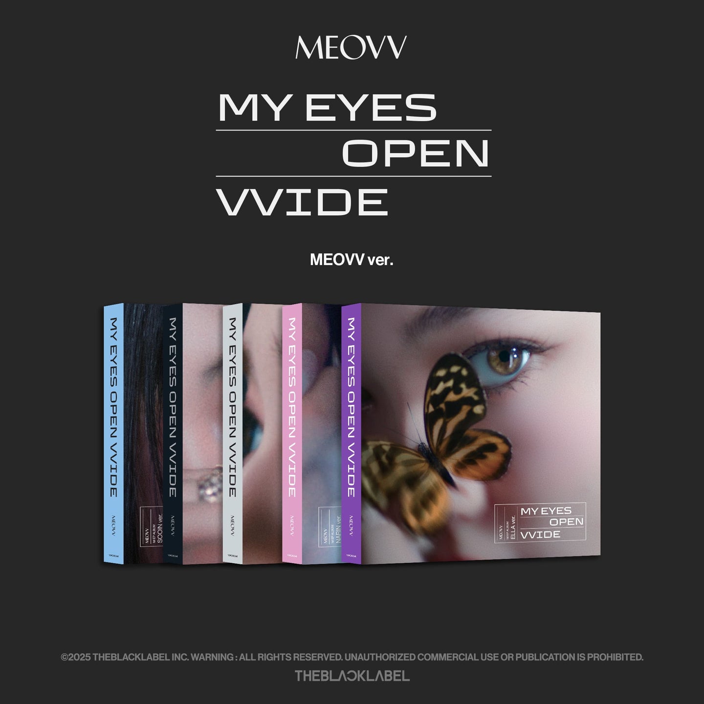 PRE-ORDER: MEOVV 1st EP ALBUM – MY EYES OPEN VVIDE (MEOVV Ver.) (Random)