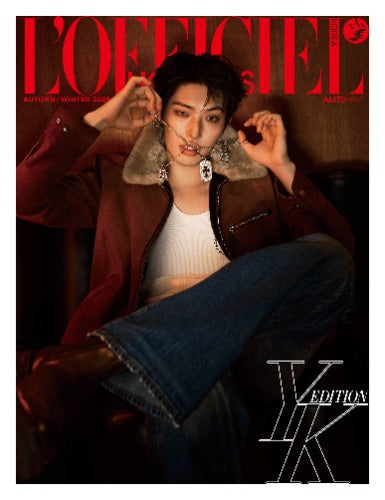 PRE-ORDER: L’OFFICIEL HOMME Korea Magazine YK Edition - MINGI (September 2026)