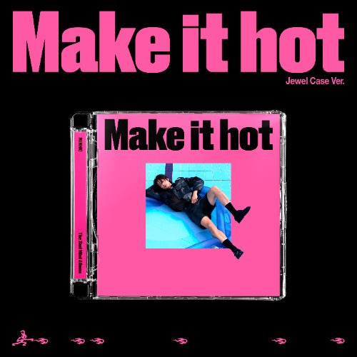 PRE-ORDER: MINHO The 2nd Mini Album - Make it hot (Jewel Case Ver.)