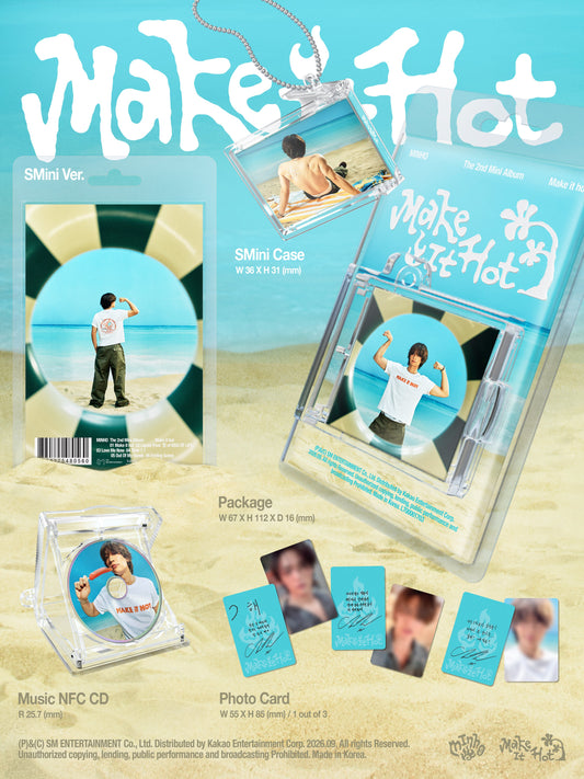 PRE-ORDER: MINHO The 2nd Mini Album - Make it hot (SMini Ver.)
