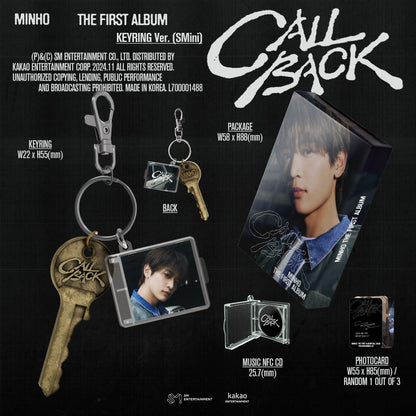 MINHO The 1st Album – CALL BACK (SMini Ver.)