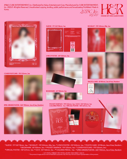 MINNIE (G)I-DLE) 1st Mini Album – HER