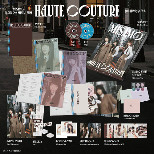 MISAMO 2nd Mini Album - Haute Couture [Japanese Edition]