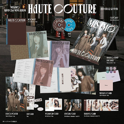 MISAMO 2nd Mini Album - Haute Couture [Japanese Edition]
