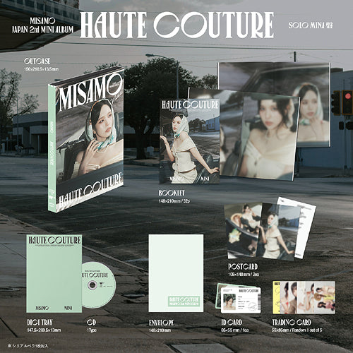 MISAMO 2nd Mini Album - Haute Couture [Japanese Edition]