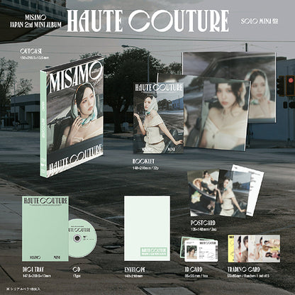 MISAMO 2nd Mini Album - Haute Couture [Japanese Edition]
