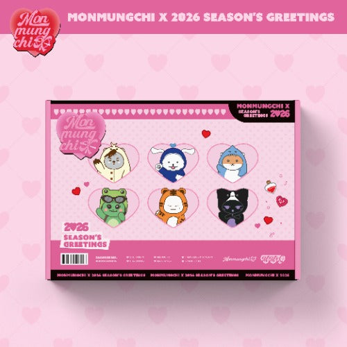 PRE-ORDER: MONSTA X MONMUNGCHI X 2026 SEASON’S GREETINGS