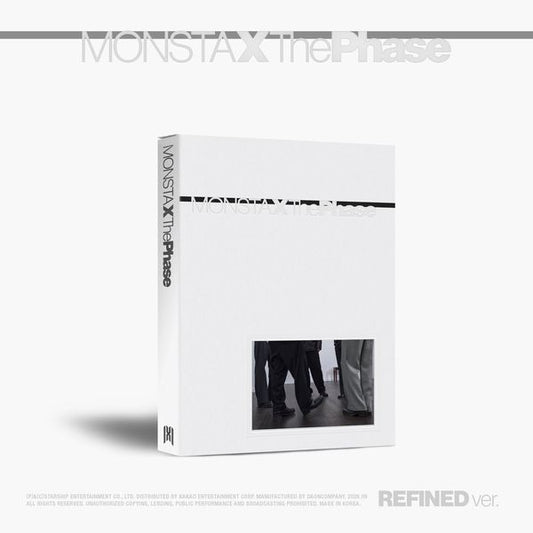 MONSTA X - The Phase (REFINED Ver. / HYPER Ver. / PHASE Ver.)