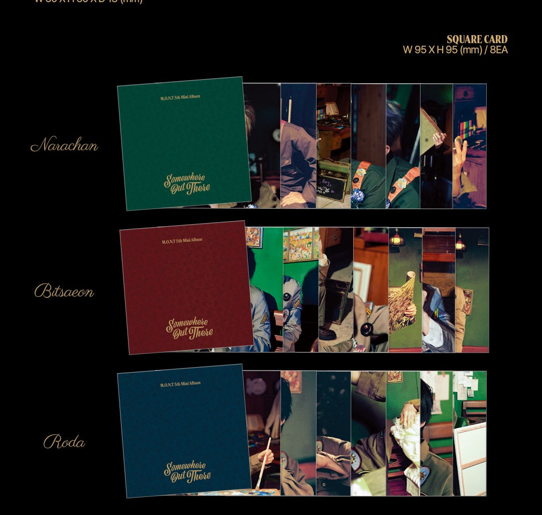 M.O.N.T 5th Mini Album – Somewhere Out There (KiT Ver.) (Random)