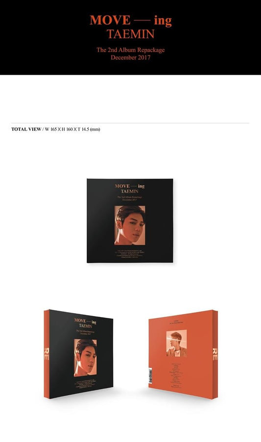 [PRE-OWNED] TAEMIN (SHINee) 2nd Album Repackage - MOVE-ing