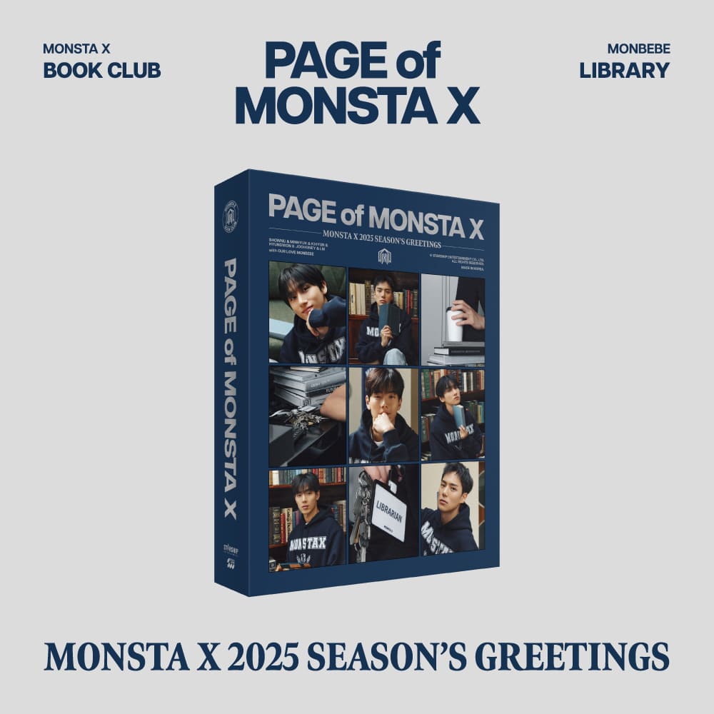 PRE-ORDER: MONSTA X – 2025 SEASON’S GREETINGS [PAGE of MONSTA X]