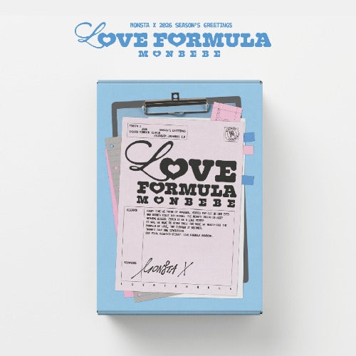 PRE-ORDER: MONSTA X 2026 SEASON’S GREETINGS - LOVE FORMULA MONBEBE