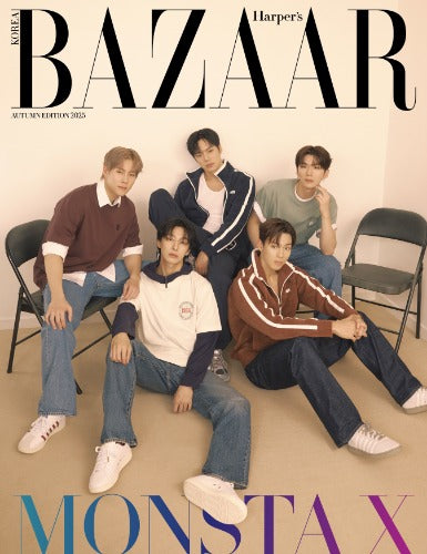 PRE-ORDER: HARPER’S BAZAAR Magazine [AUTUMN EDITION] - MONSTA X (September 2025)