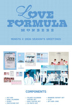 Load image into Gallery viewer, PRE-ORDER: MONSTA X 2026 SEASON’S GREETINGS - LOVE FORMULA MONBEBE
