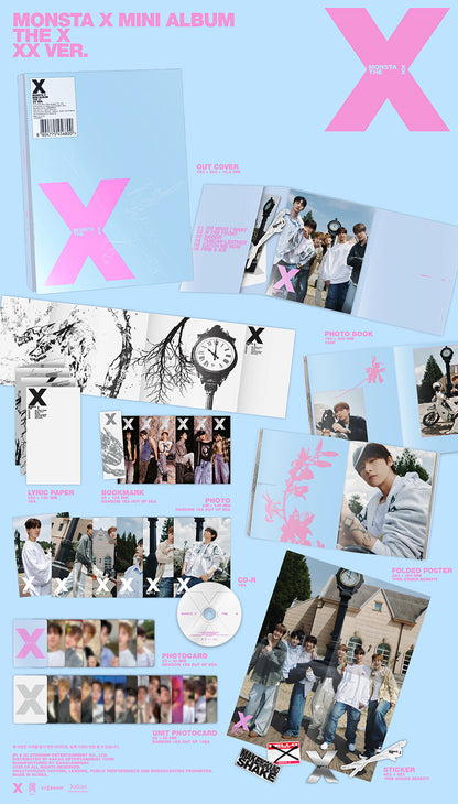 MONSTA X 13th Mini Album – THE X (Random)