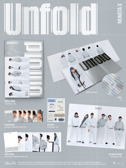 MONSTA X - Unfold (Standard Ver.) (Random)