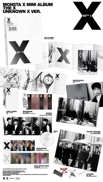 MONSTA X 13th Mini Album – THE X (Random)