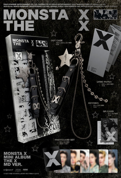 MONSTA X 13th Mini Album – THE X (MD VER.) (Limited Edition)