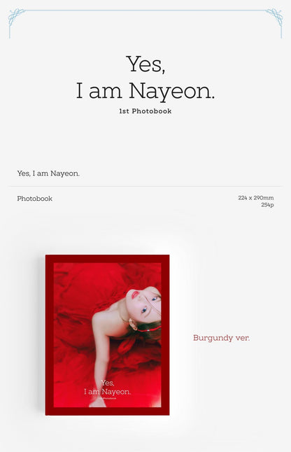 Nayeon 1st PHOTOBOOK – Yes, I am Nayeon