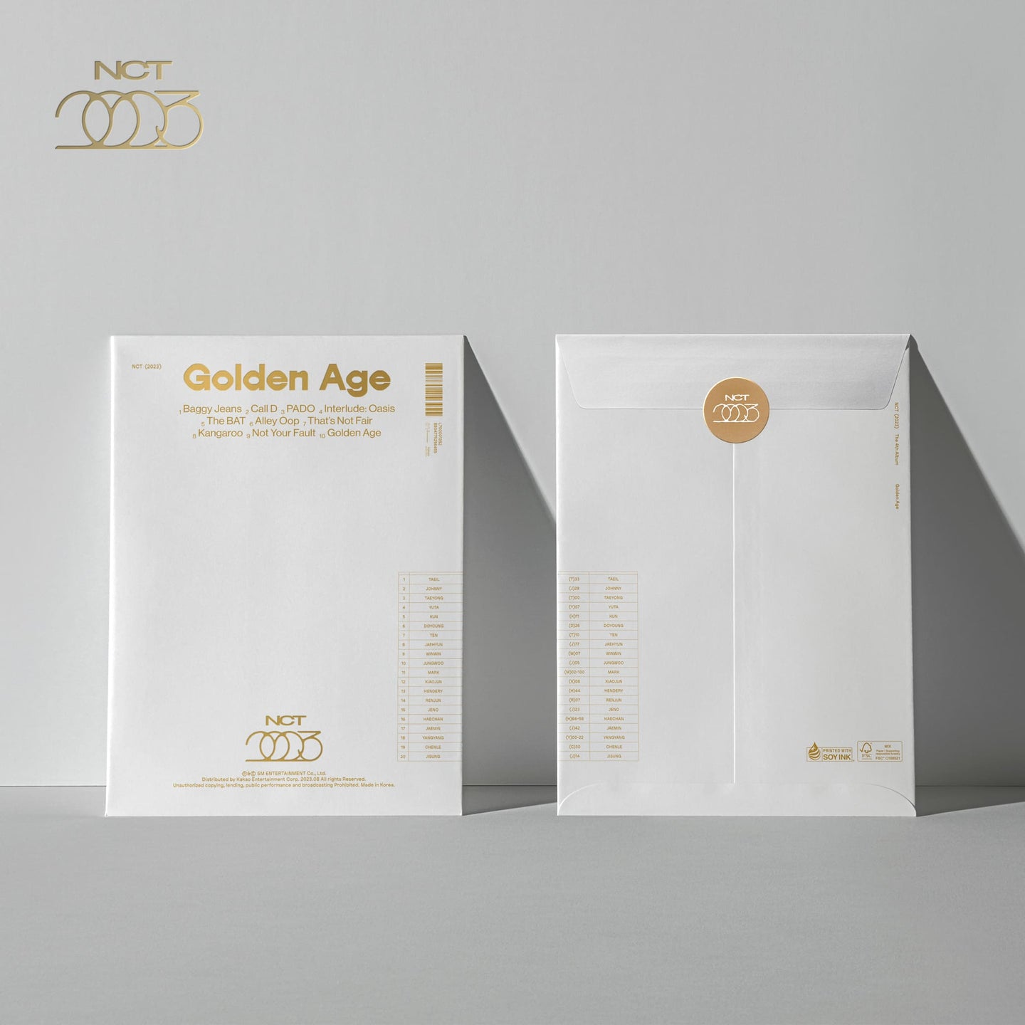NCT Album Vol. 4 - Golden Age (Collecting Ver.) (Random)