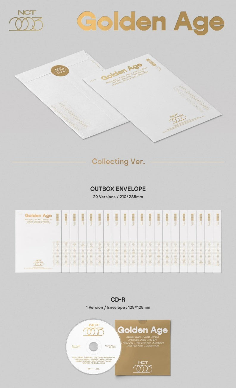 NCT Album Vol. 4 - Golden Age (Collecting Ver.) (Random)