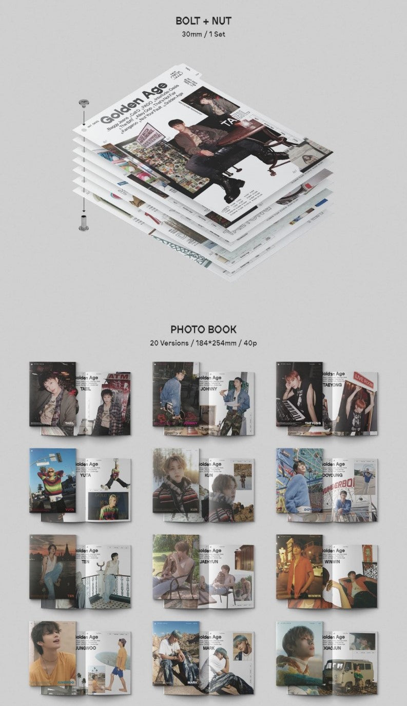 NCT Album Vol. 4 - Golden Age (Collecting Ver.) (Random)