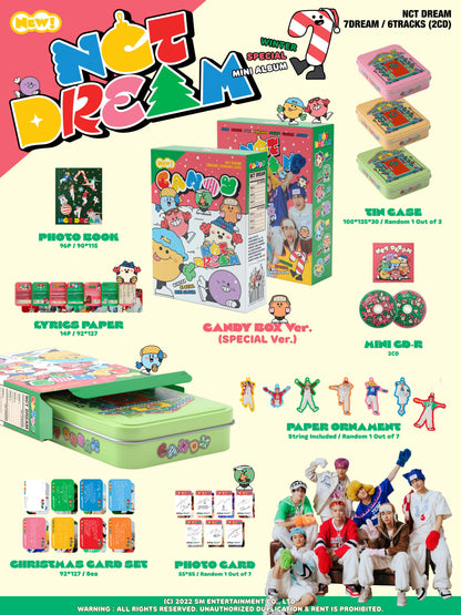 [PRE-OWNED] NCT DREAM Winter Special Mini Album – Candy (Special Ver.) (First Press Limited Edition)