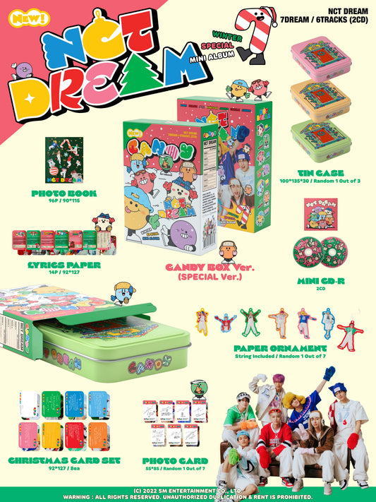[PRE-OWNED] NCT DREAM Winter Special Mini Album – Candy (Special Ver.) (First Press Limited Edition)