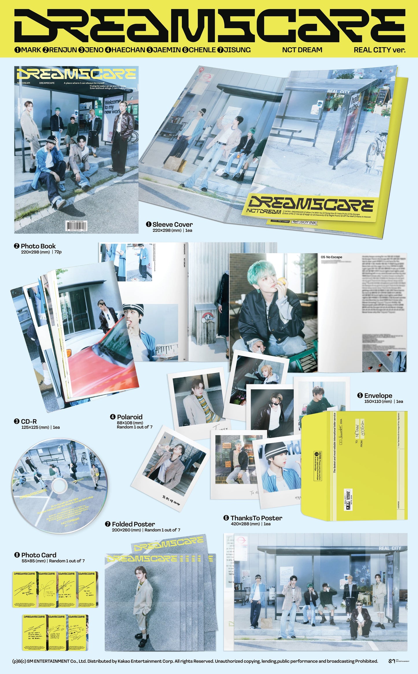 NCT DREAM 4th Album – DREAMSCAPE (REAL CITY Ver.)