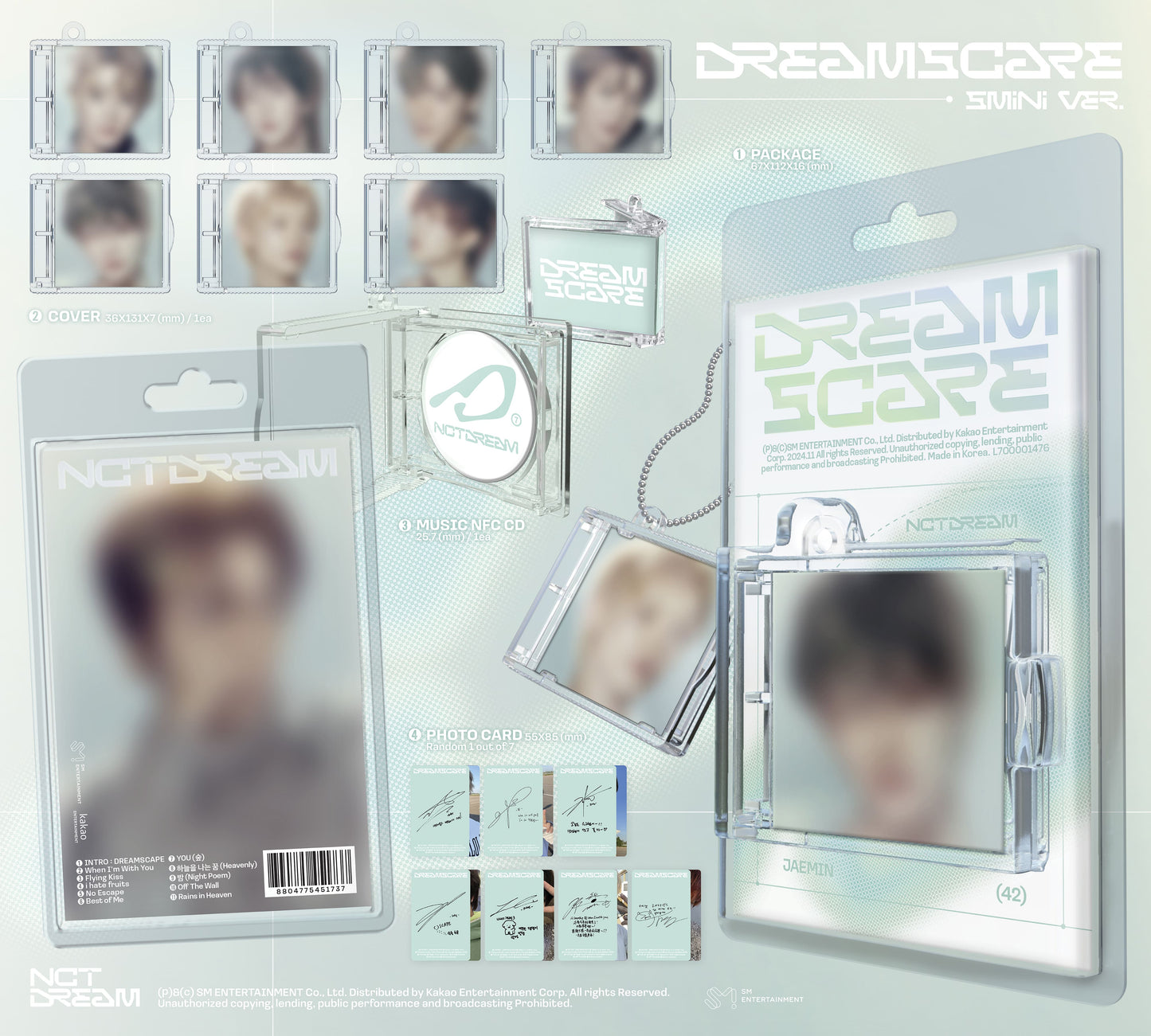 NCT DREAM 4th Album – DREAMSCAPE (SMini Ver.) (Random)