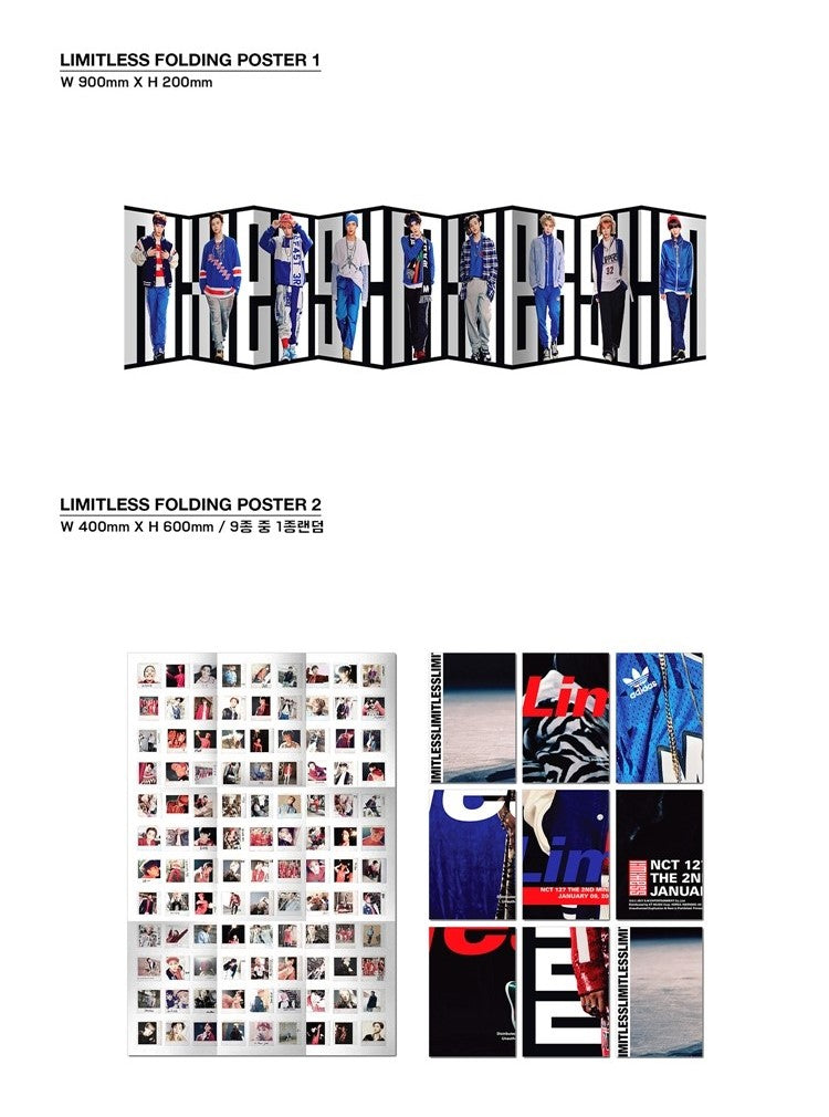 NCT 127 Mini Album Vol. 2 - LIMITLESS (Random)