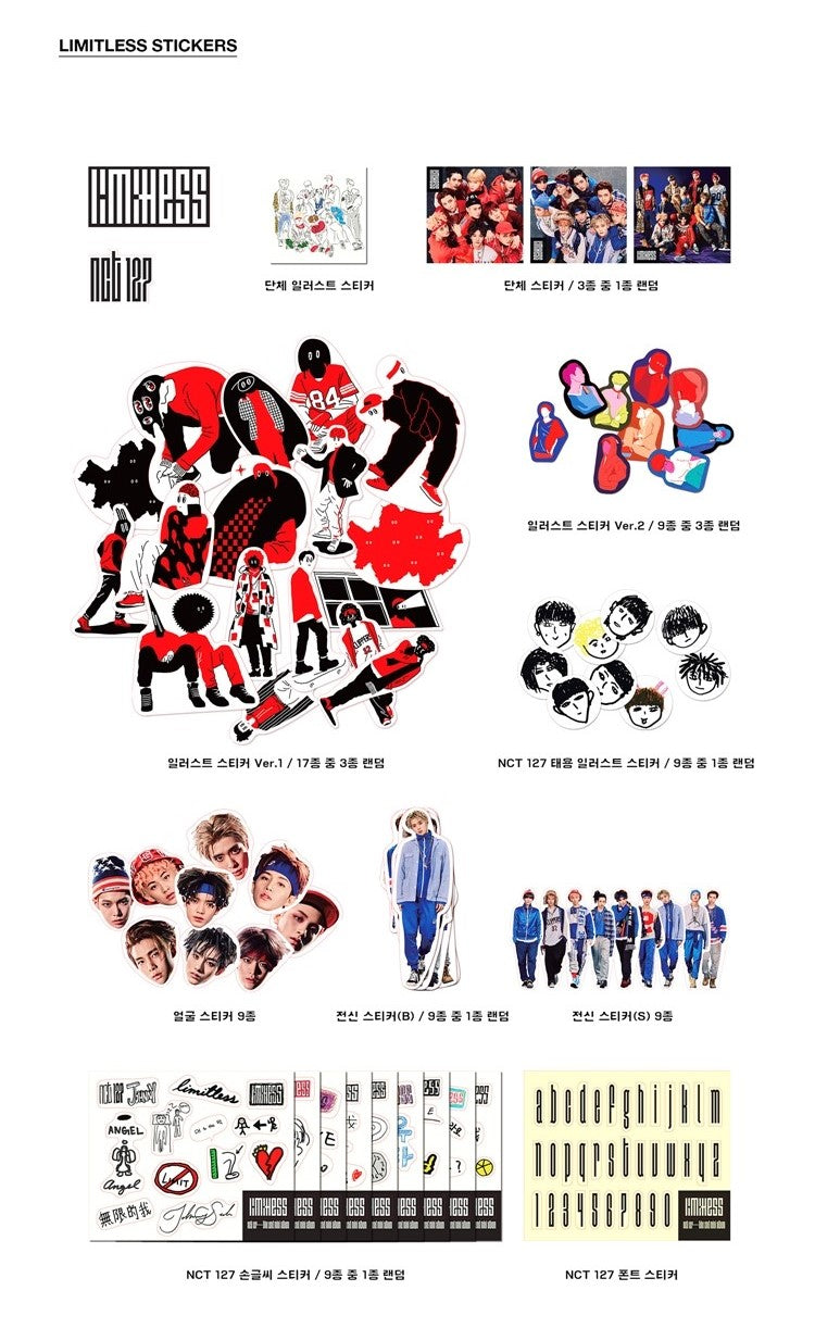 NCT 127 Mini Album Vol. 2 - LIMITLESS (Random)