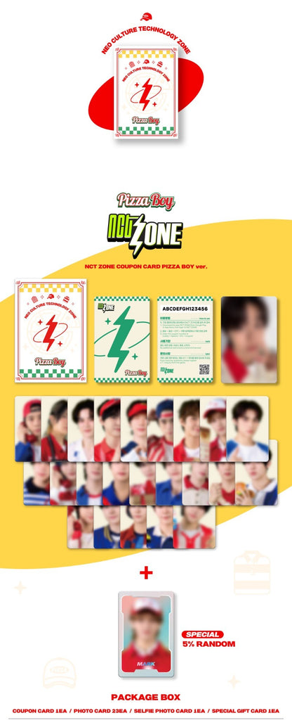 NCT – NCT ZONE COUPON CARD (PIZZA BOY Ver.)