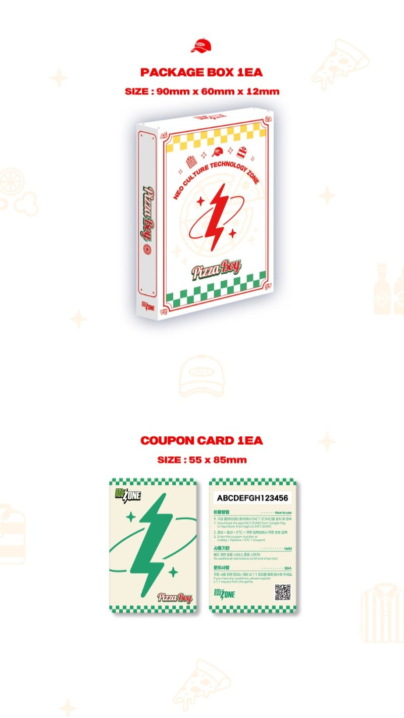 NCT – NCT ZONE COUPON CARD (PIZZA BOY Ver.)