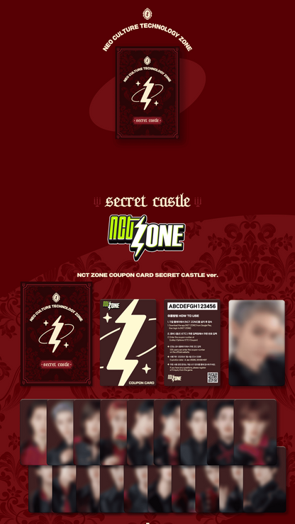 NCT – NCT ZONE COUPON CARD (SECRET CASTLE Ver.)