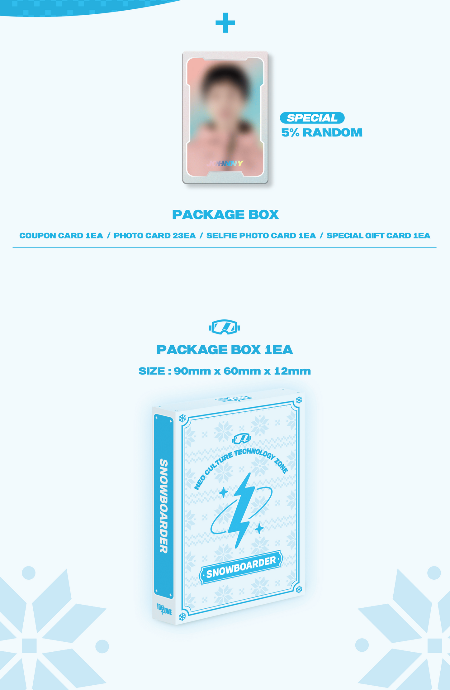 NCT – NCT ZONE COUPON CARD (SNOWBOARDER Ver.)